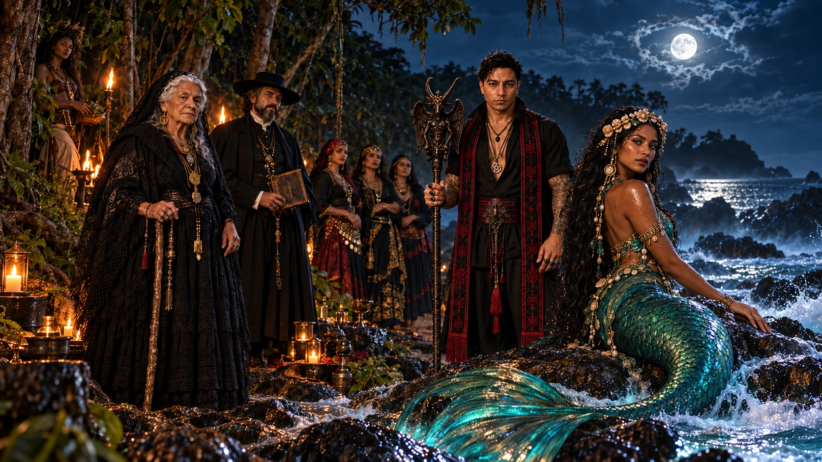 Encantaria, a sereia e a Bruxa de Évora